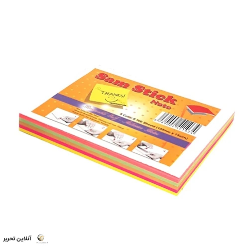 استیک نوت 5 رنگ سام استیک