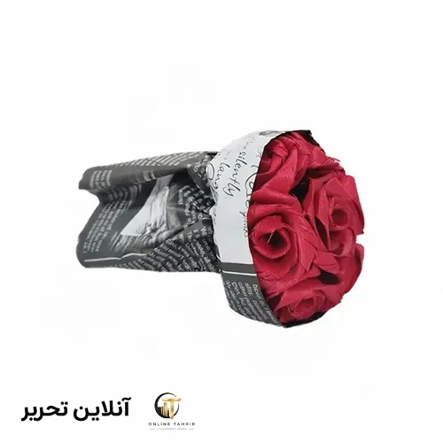 دسته گل کاغذی valentine