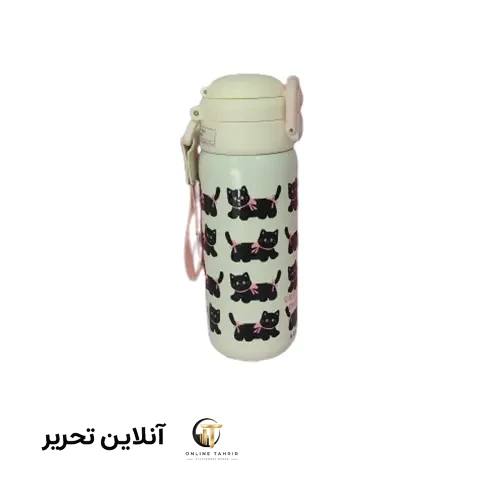 تراول ماگ کیوت-طرح حیوانات ریز 490 میل -سفید