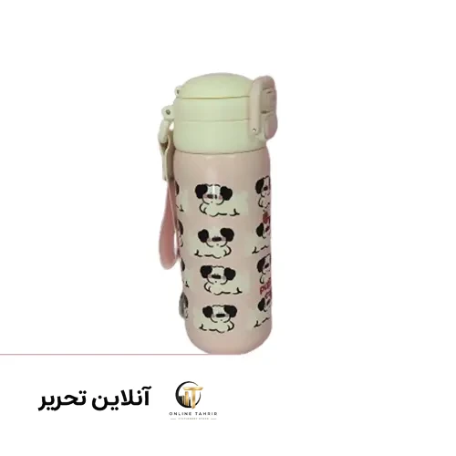 تراول ماگ کیوت-طرح حیوانات ریز 490 میل -صورتی