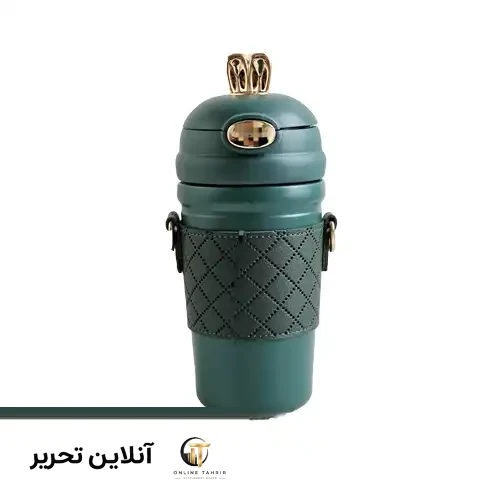 تراول ماگ بنددار خرگوش-سبز