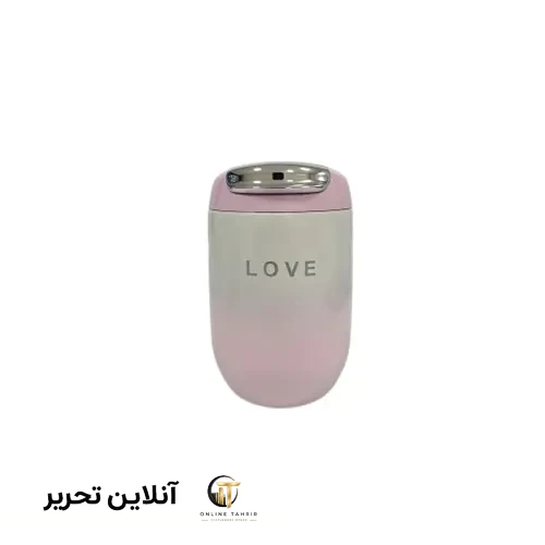 تراول ماگ مینی لاو (LOVE) ۳۰۰ میلی لیتر – رنگ صورتی