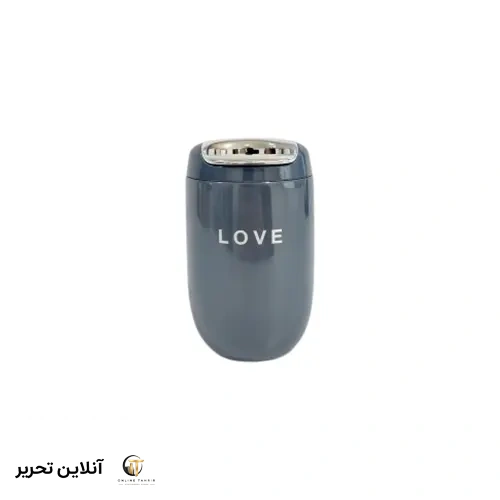 تراول ماگ مینی لاو (LOVE) ۳۰۰ میلی لیتر – رنگ طوسی