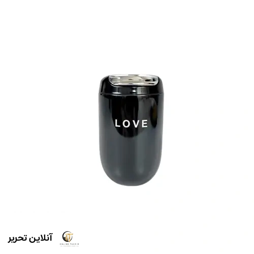تراول ماگ مینی لاو (LOVE) ۳۰۰ میلی لیتر – رنگ مشکی