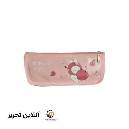 جامدادی دوزیپ فانتزی خرگوش – صورتی