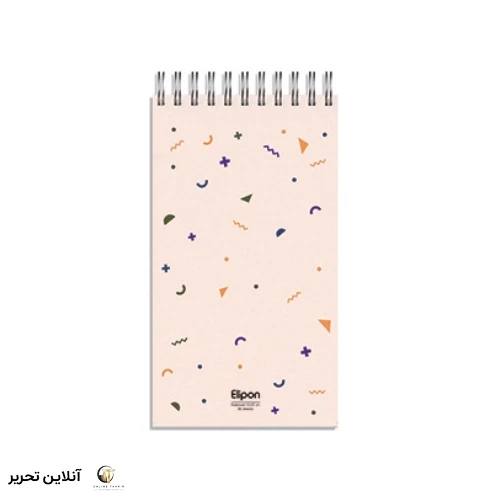 دفتر یادداشت 80 برگ الیپون کد 01