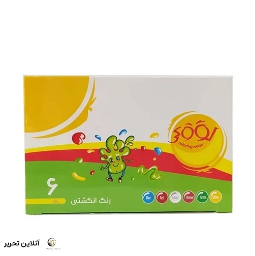 رنگ انگشتی 6رنگ لوکی