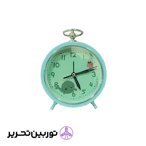 ساعت رومیزی گرد 656-46- سبز