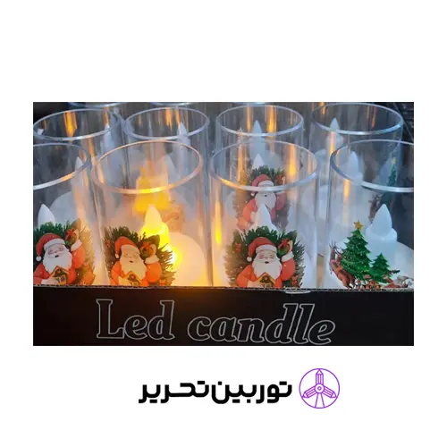شمع ال ای دی کریسمسی