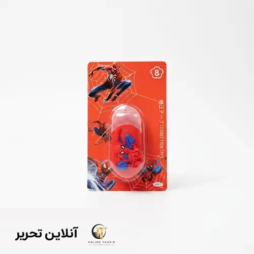لاک غلطگیر نواری فانتزی طرح اسپایدرمن