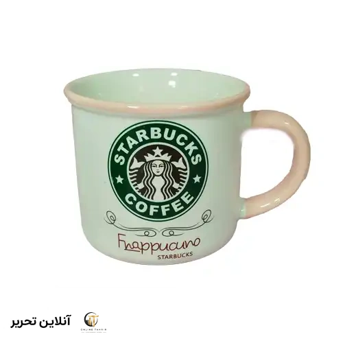 لیوان (ماگ) استارباکس – لبه صورتی