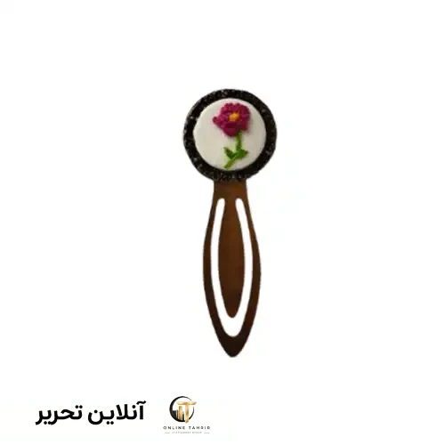 نشانک گل دوزی گل نشان- طرح 2