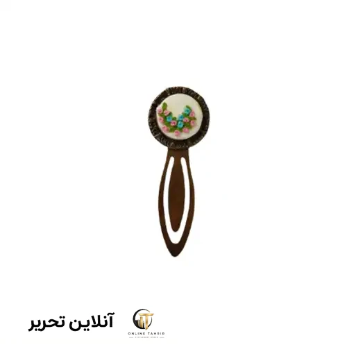 نشانک گل دوزی گل نشان- طرح 1
