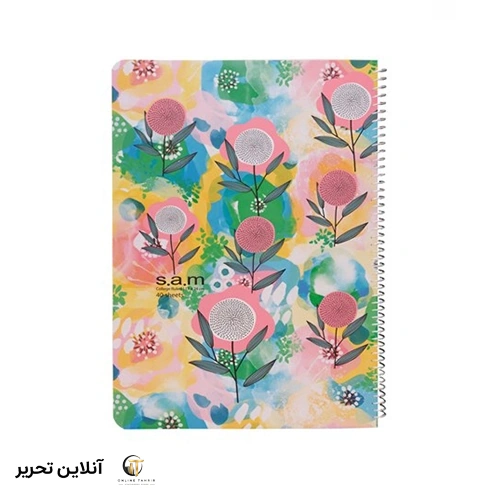 وزیری 100 برگ سیمی فانتزیs.a.m کد 04