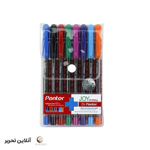 خودکار 0.7 پک 8عددی dp105پنتر – (دیسپلی 50 عددی)