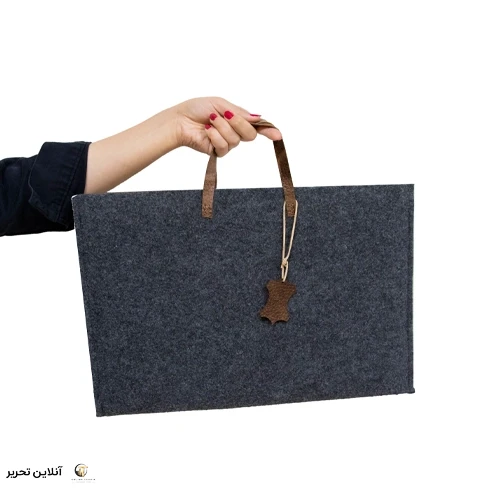 ساک دستی نمدی بزرگ