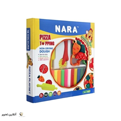 خمیر بازی پیتزا KIDDY CLAY NOD-PIZZA