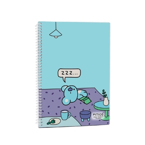 دفتر 4 خط زبان pitico کد 03