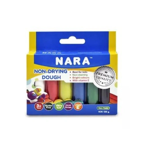 خمیر بازی 6رنگ KIDDY CLAY NOD-BX-135-6