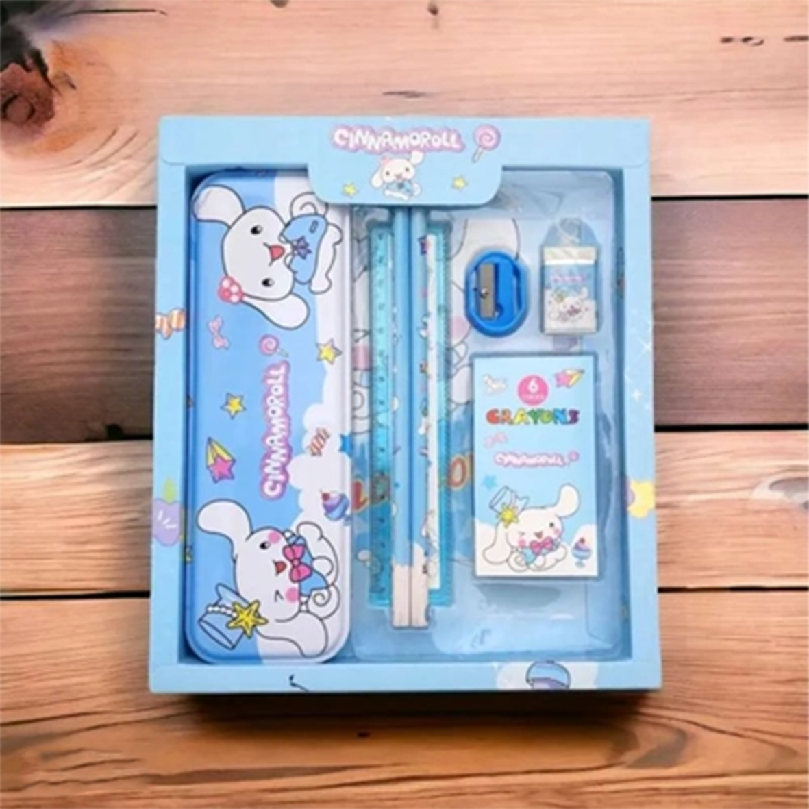 ست لوازم تحریر 7 تیکه سینمارول Cinnamoroll
