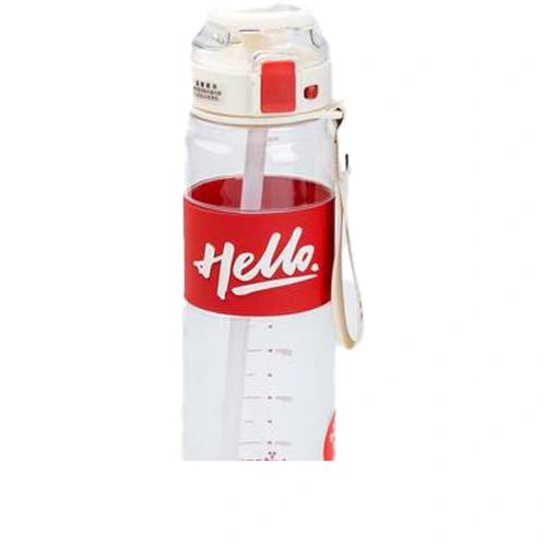 قمقمه 860ml دور سیلیکونی hello