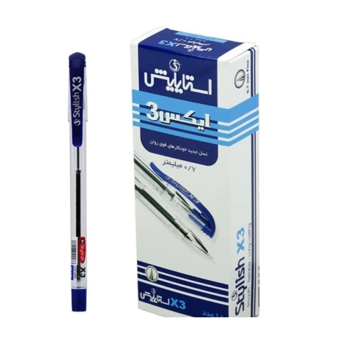خودکار0.7 آبی X3 استایلیش – تکی