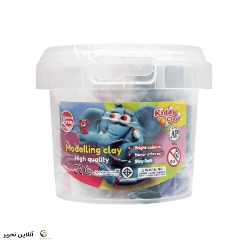 خمیر بازی 12رنگ KIDDY CLAY BK-200-12+2SM