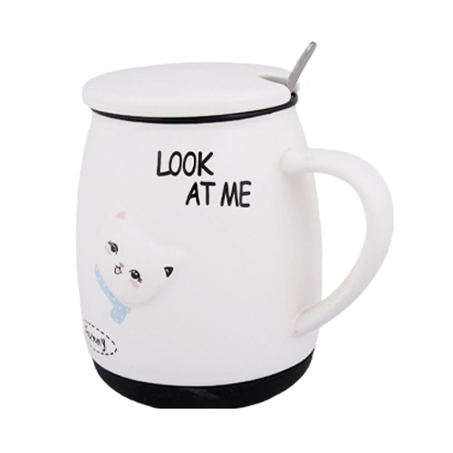 ماگ look at me سرامیکی زیر سیلیکونی
