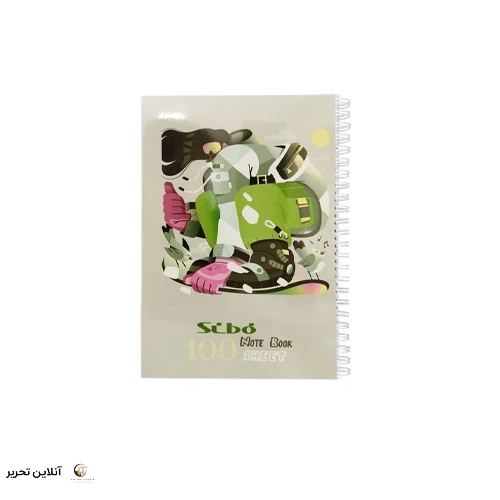 دفتر 100برگ فانتزی طلقی سیبو