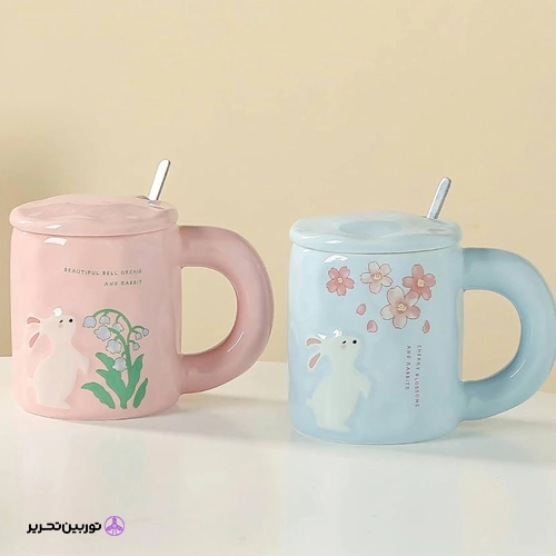 ماگ سرامیکی خرگوش سفید 541-7