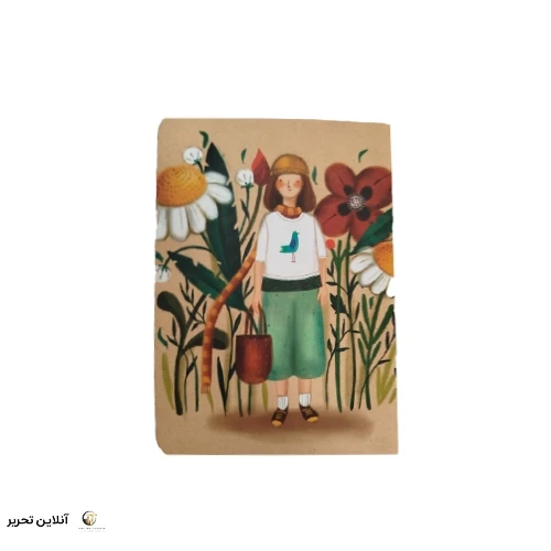 دفترچه یادداشت منگنه ای پاسپورتی مسترنوت-طرح5