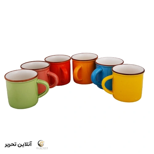 شات سرامیکی رنگی