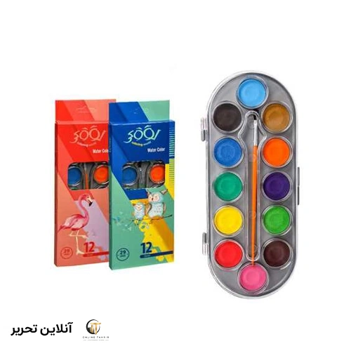 آبرنگ 12رنگ لوکی لوکی