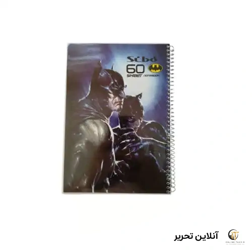 دفتر 60برگ heros طلقی طرح 5