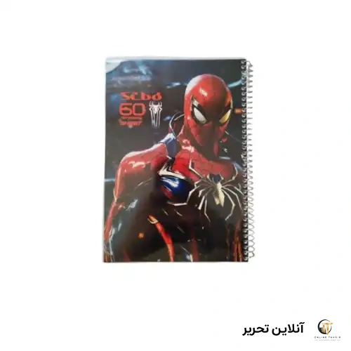 دفتر 60برگ heros طلقی طرح6