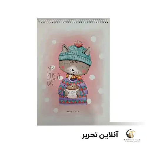 دفتر نقاشی 50برگ رحلی پیل