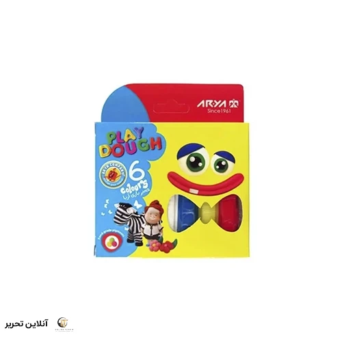 خمیربازی 6 رنگ آریا
