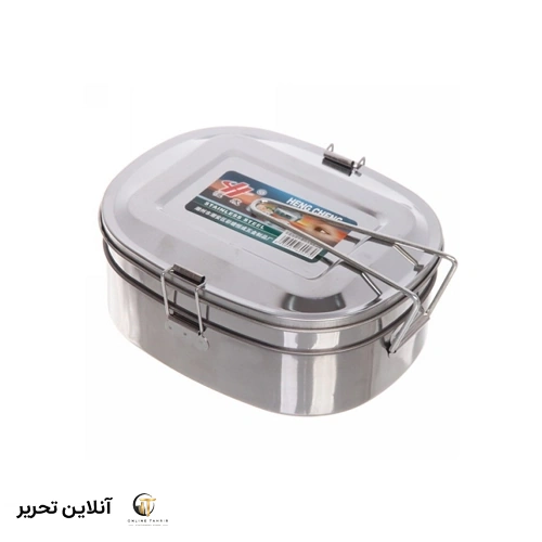 ظرف غذا استیل 2250 متوسط